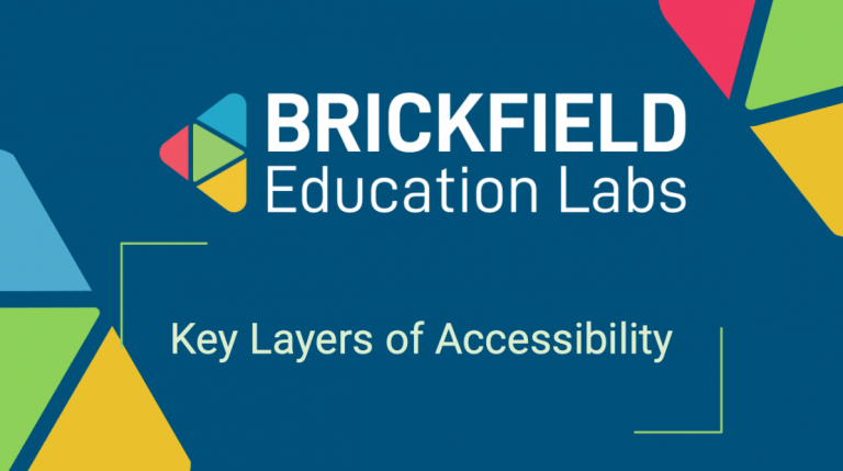 Brickfield Education Labs Thumbnail Key Layers of Accessibility