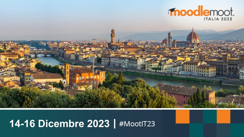 Moodlemoot Italia 2023. 14 to 16 Dicembre 2023, #MootIT23