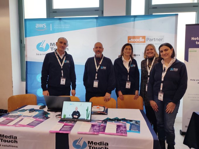 Mediatouch Team at Moodlemoot Italia 23